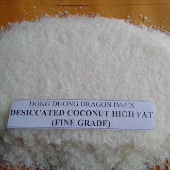 Desiccated coconut fine grade - Dong Duong Food - Công Ty Cổ Phần Sản Xuất Đông Dương